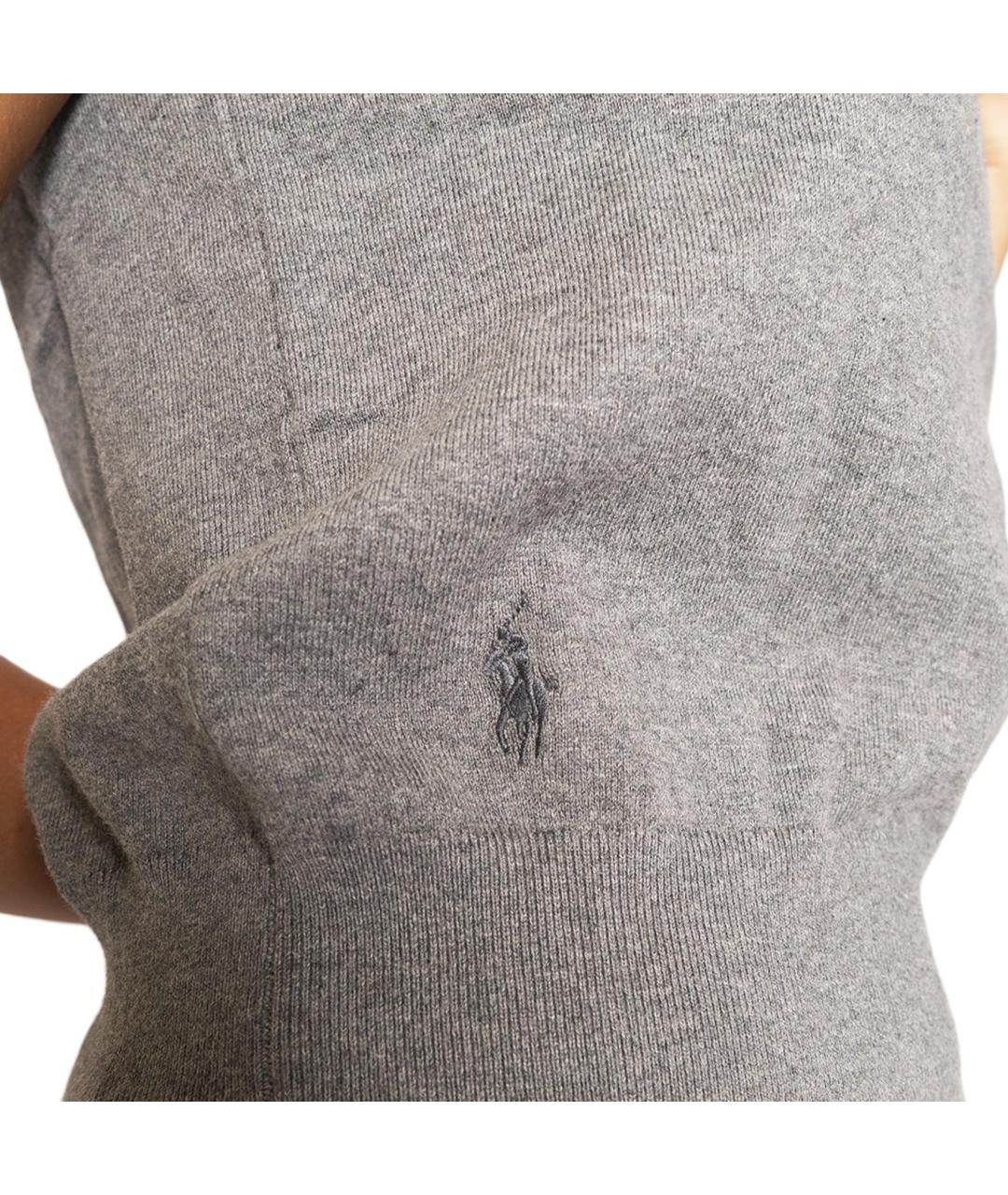 POLO RALPH LAUREN Серый джемпер / свитер, фото 4