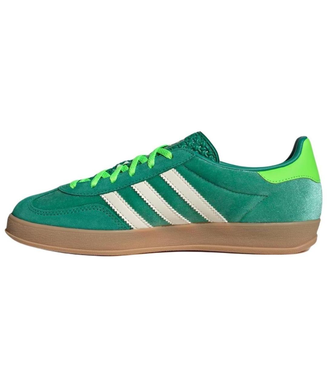 ADIDAS Зеленые синтетические кроссовки, фото 2