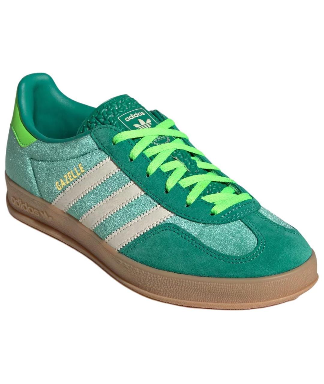 ADIDAS Зеленые синтетические кроссовки, фото 3