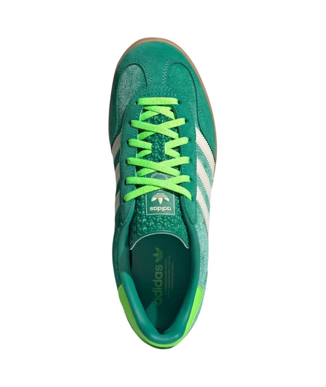 ADIDAS Зеленые синтетические кроссовки, фото 4