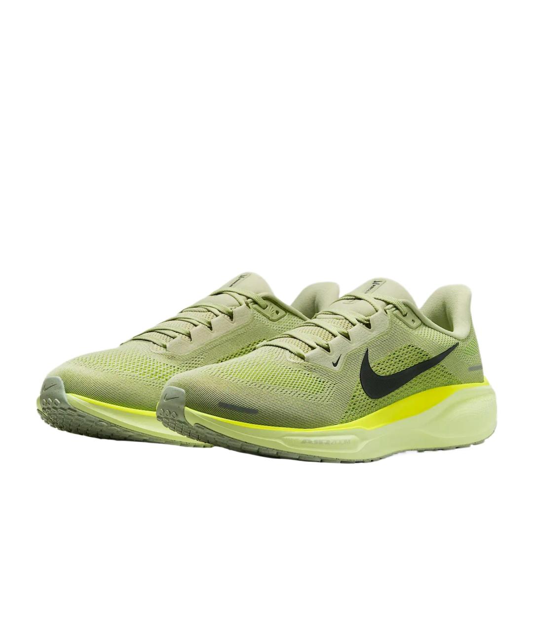 NIKE Зеленые низкие кроссовки / кеды, фото 4