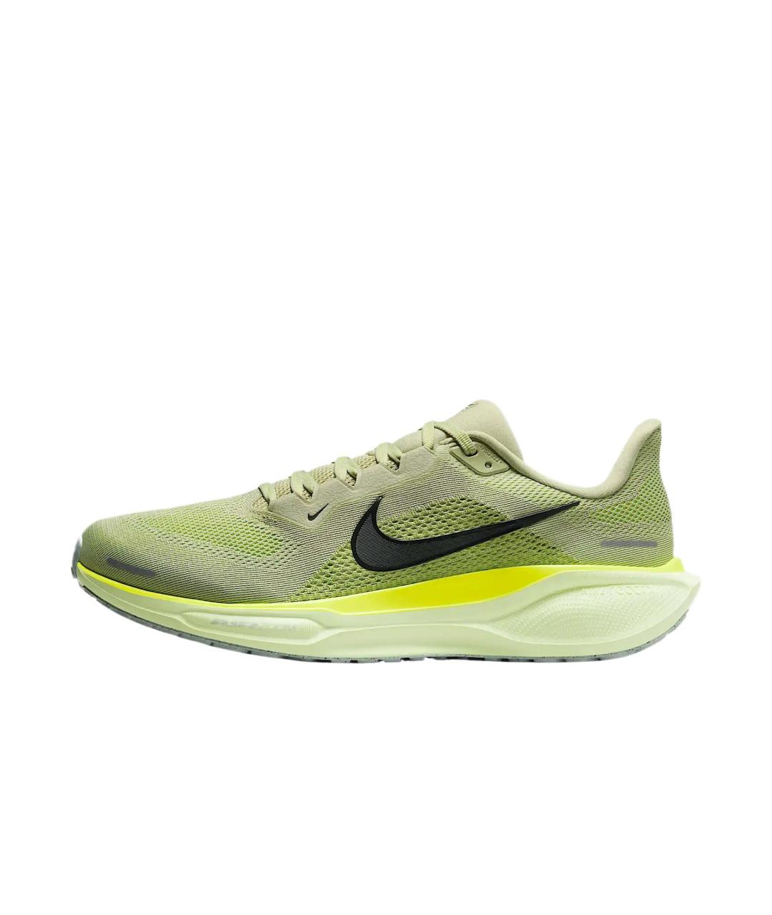 NIKE Зеленые низкие кроссовки / кеды, фото 2