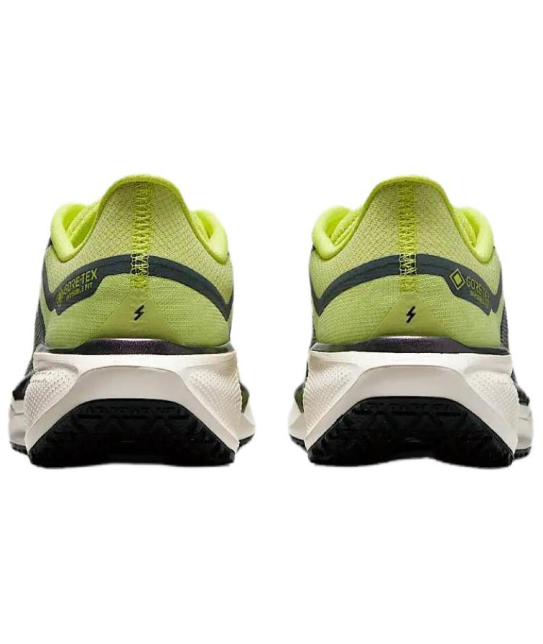 NIKE Зеленые синтетические кроссовки, фото 5
