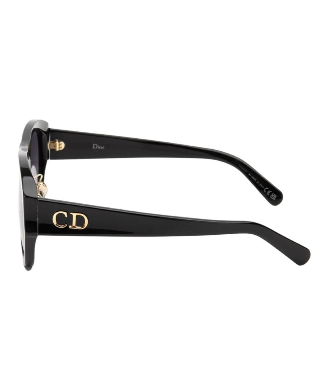 CHRISTIAN DIOR Черные солнцезащитные очки, фото 3