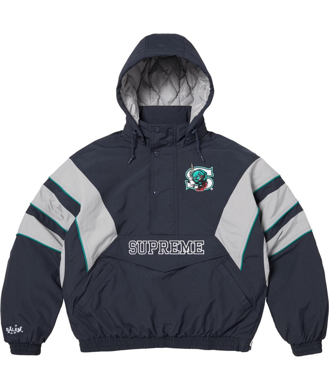 SUPREME Синяя куртка, фото 1
