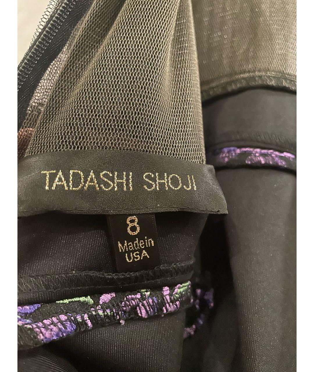 TADASHI SHOJI Черное повседневное платье, фото 8