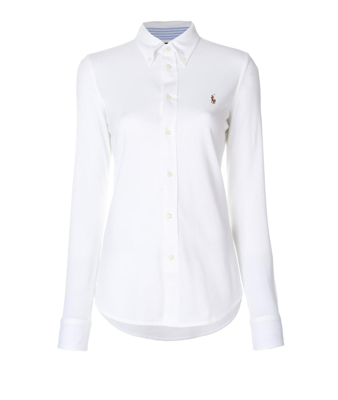 POLO RALPH LAUREN Белая хлопковая рубашка, фото 1
