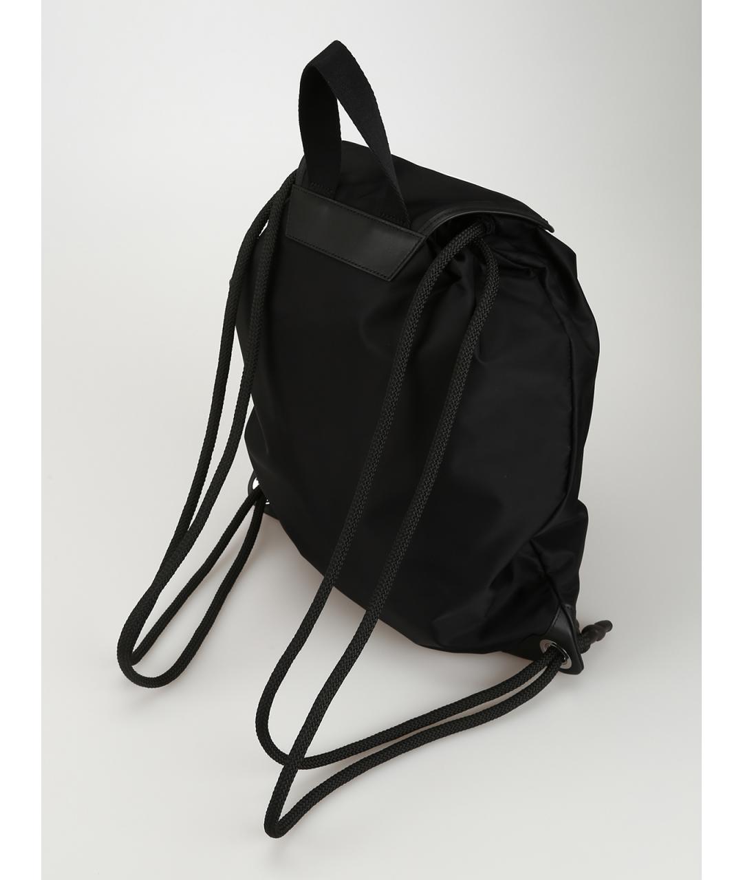MCQ ALEXANDER MCQUEEN Черный синтетический рюкзак, фото 3