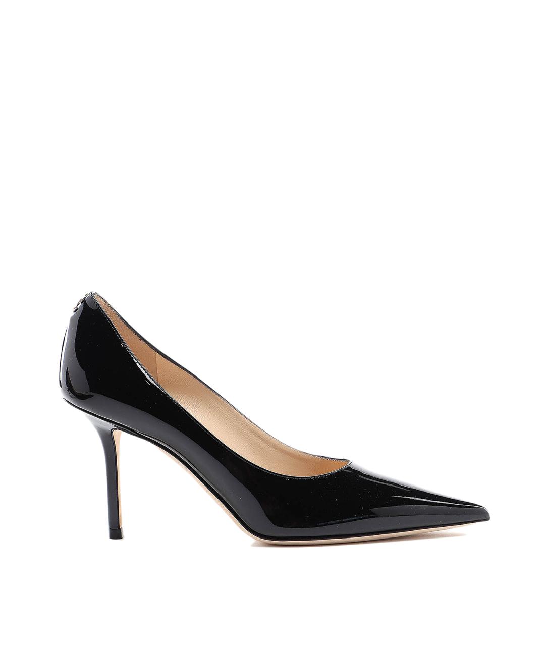 JIMMY CHOO Черные туфли из лакированной кожи, фото 1