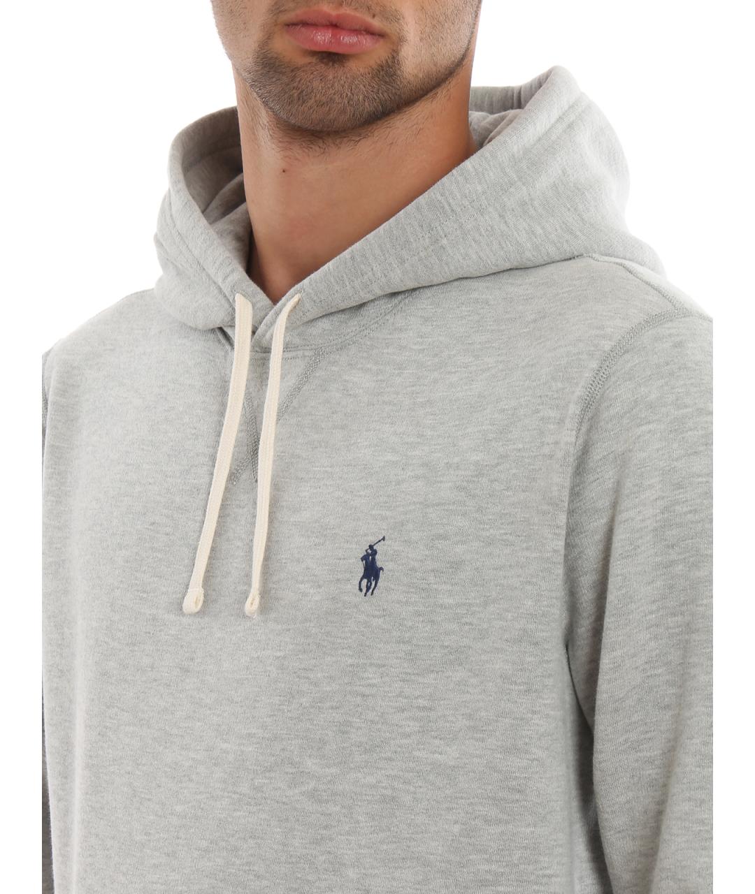 POLO RALPH LAUREN Серый полиэстеровый джемпер / свитер, фото 5