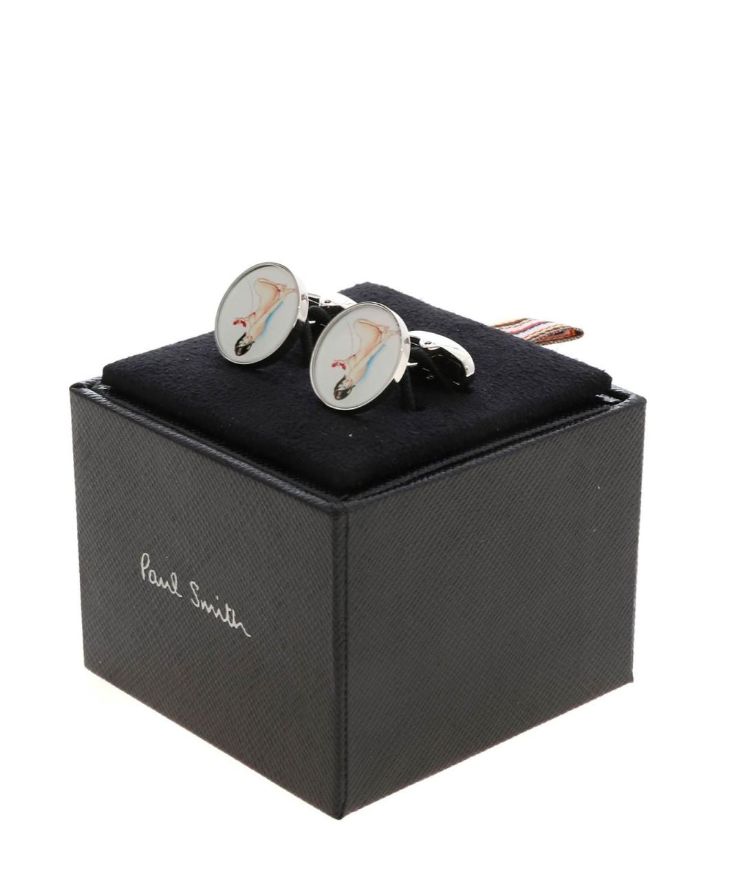 PAUL SMITH Серебряные запонки, фото 3