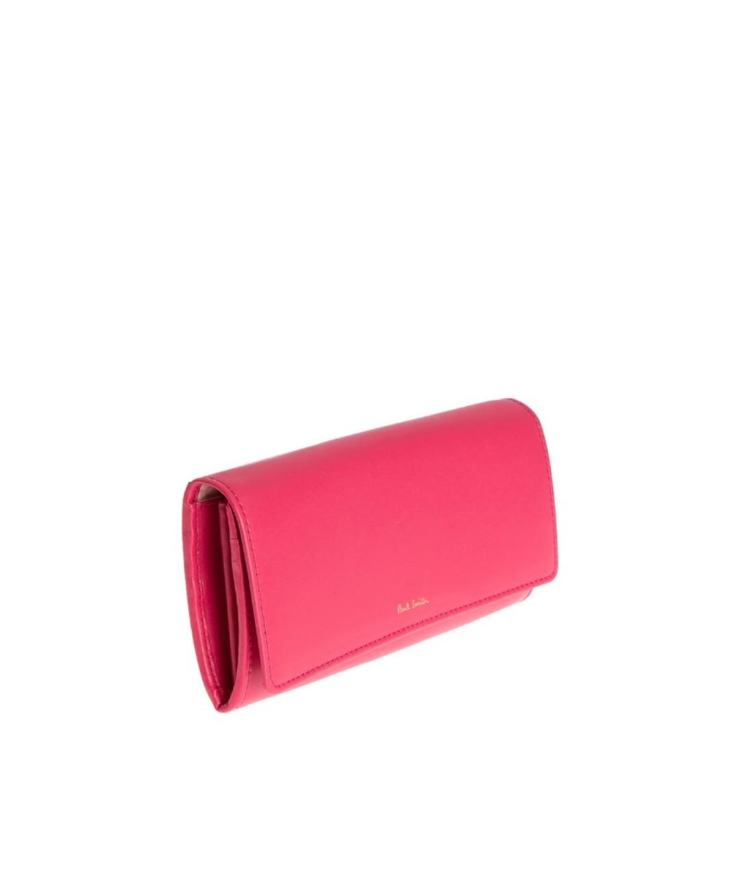 PAUL SMITH Фуксия кожаный кошелек, фото 2