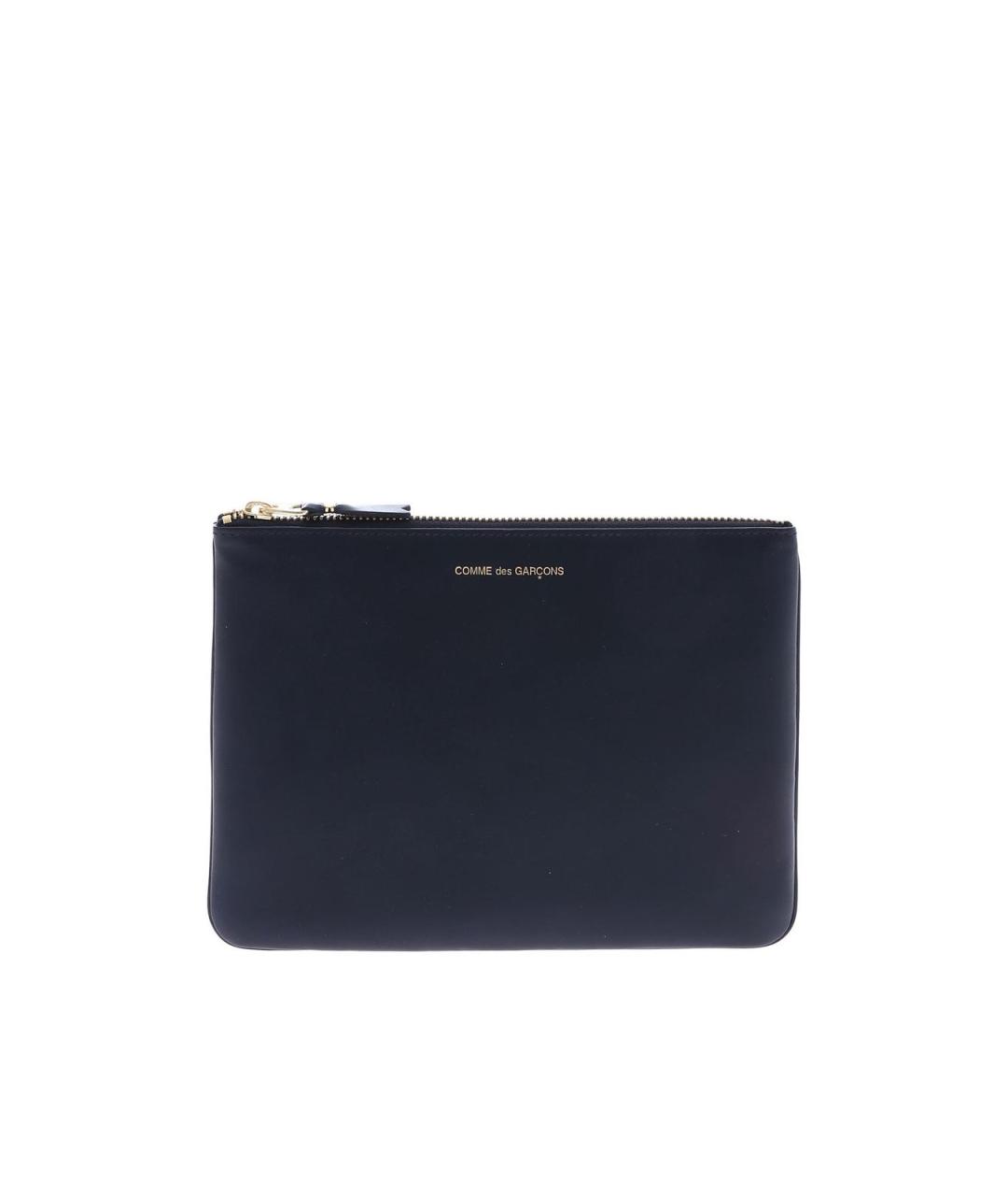 COMME DES GARÇONS WALLET Синий кожаный кошелек, фото 1