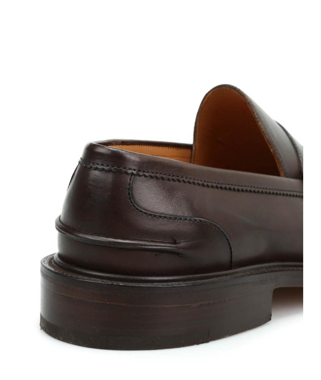 TRICKER'S Коричневые кожаные лоферы, фото 4