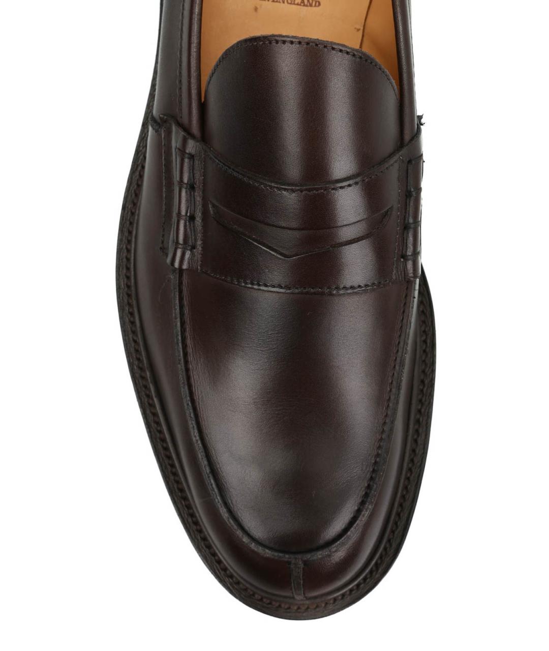 TRICKER'S Коричневые кожаные лоферы, фото 3
