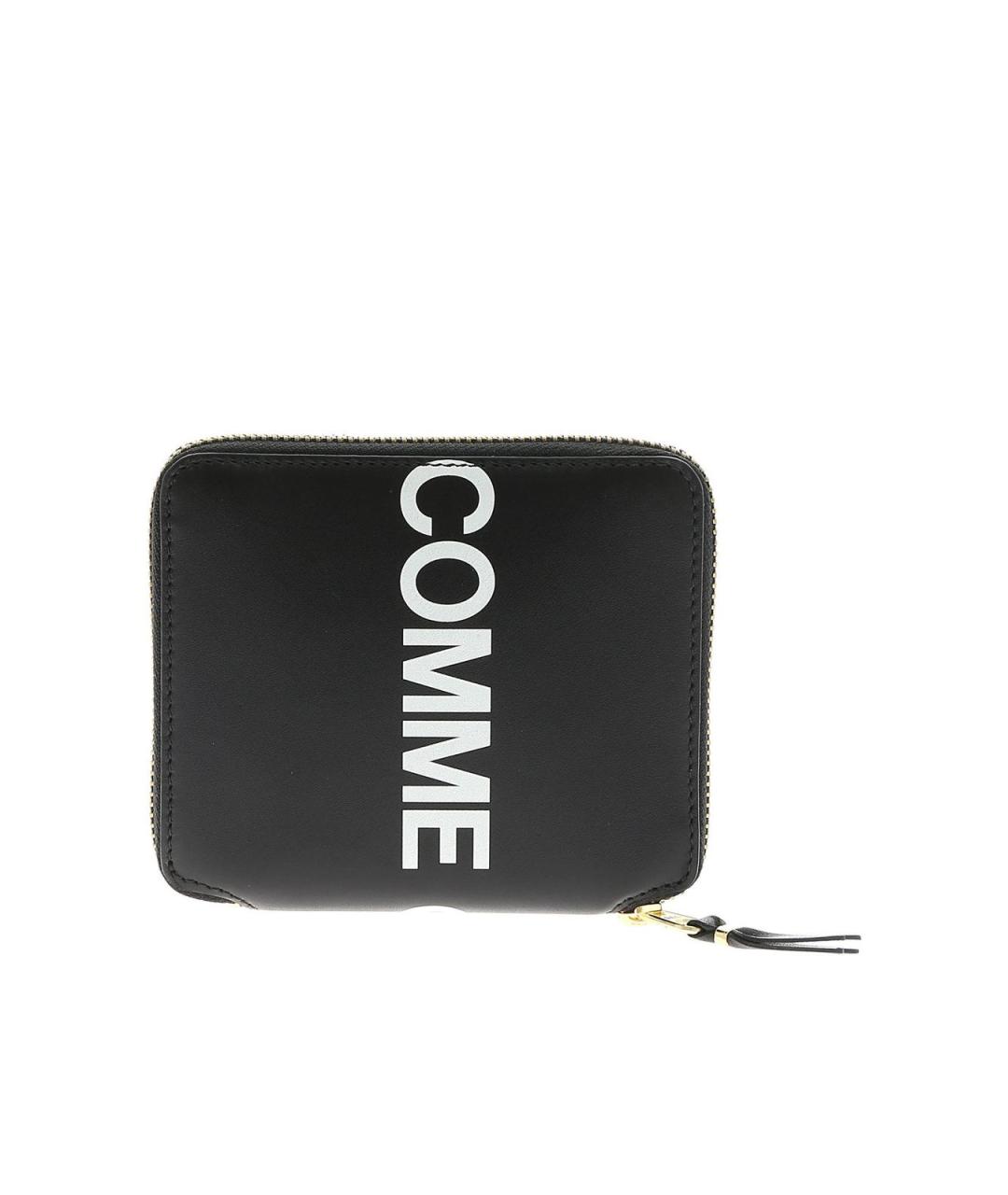 COMME DES GARÇONS WALLET Черный кожаный кошелек, фото 3