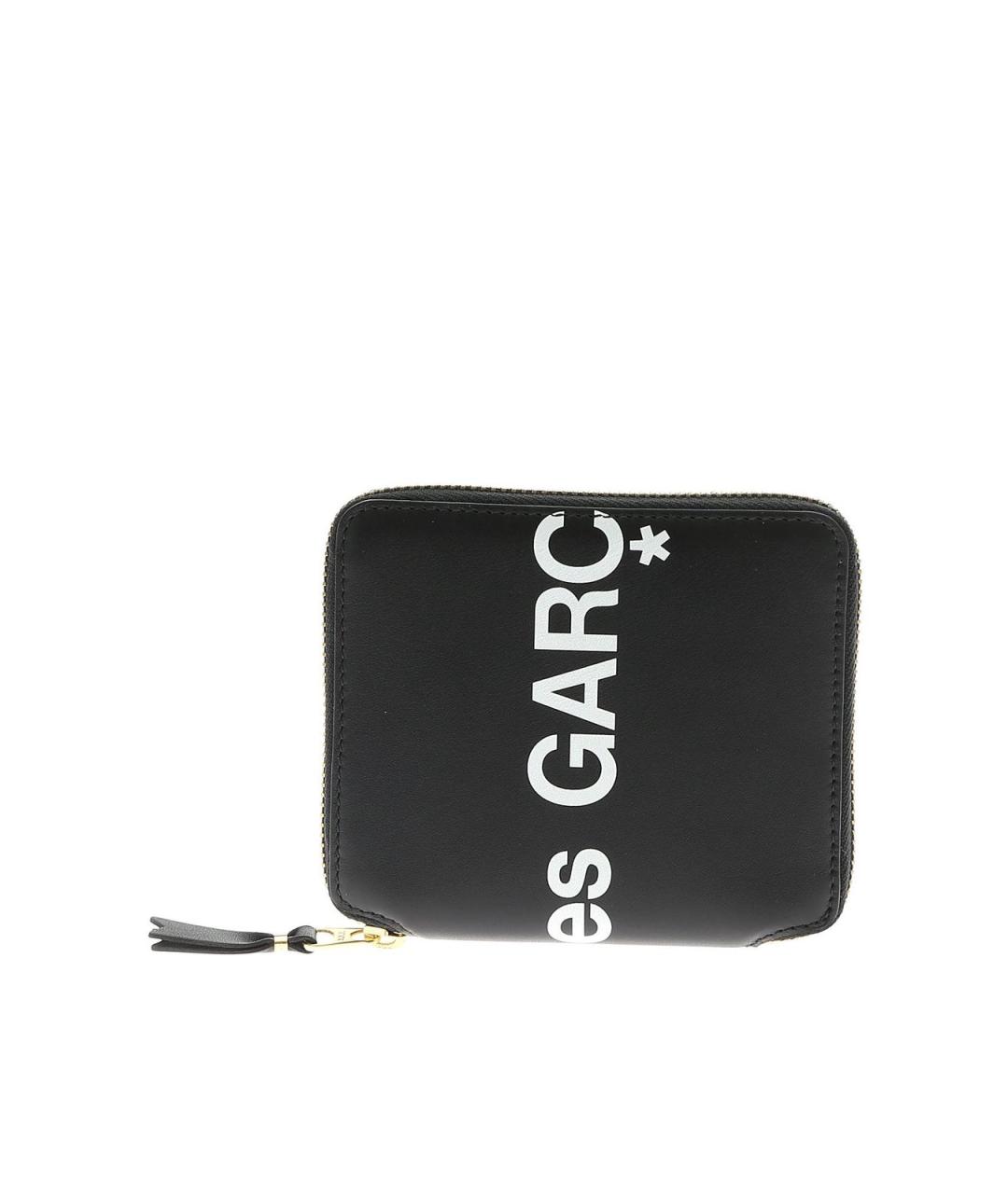 COMME DES GARÇONS WALLET Черный кожаный кошелек, фото 1
