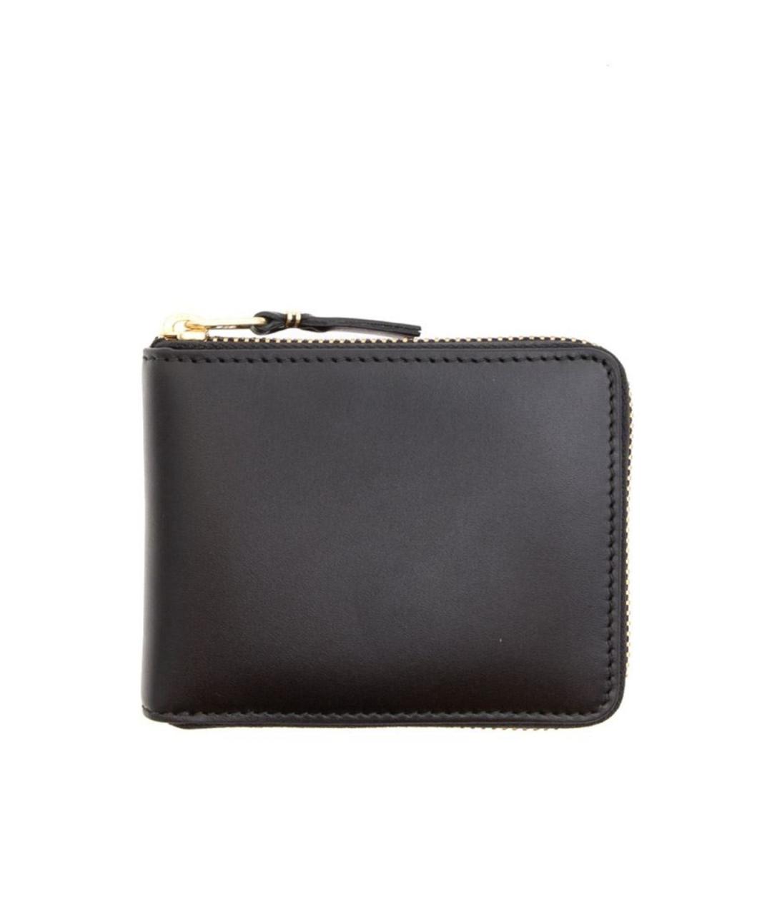 COMME DES GARÇONS WALLET Черный кожаный кошелек, фото 1
