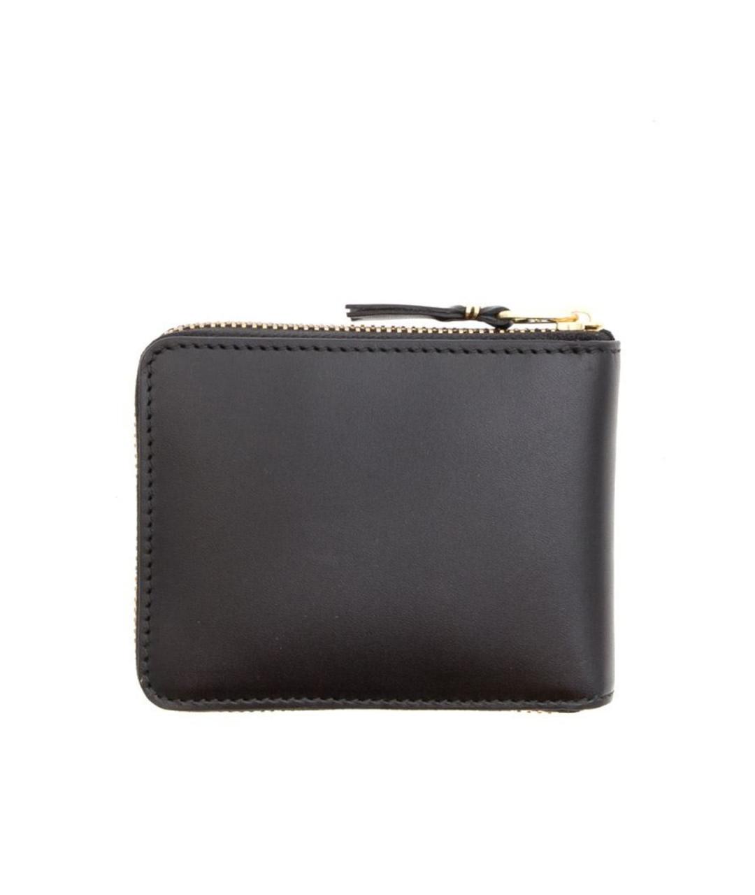 COMME DES GARÇONS WALLET Черный кожаный кошелек, фото 3