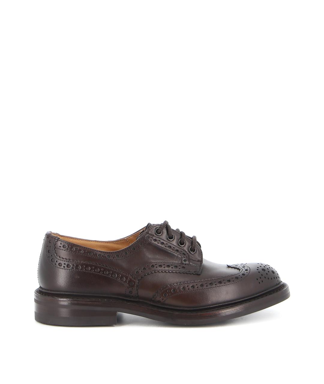 TRICKER'S Коричневые кожаные туфли, фото 1