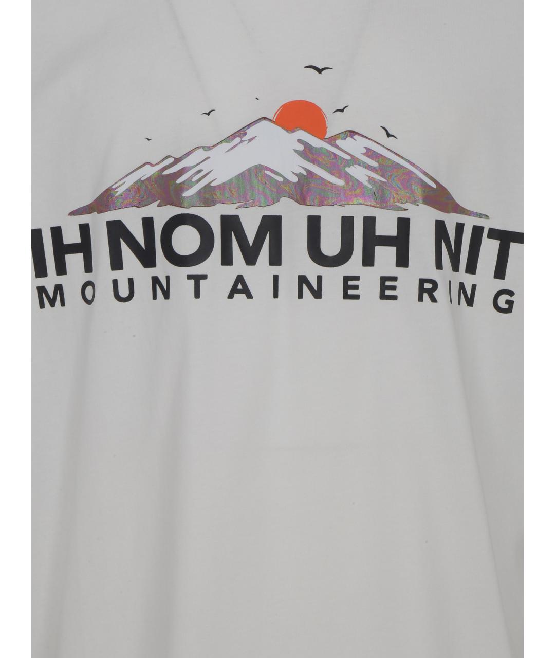 IH NOM UH NIT Белая хлопковая футболка, фото 3