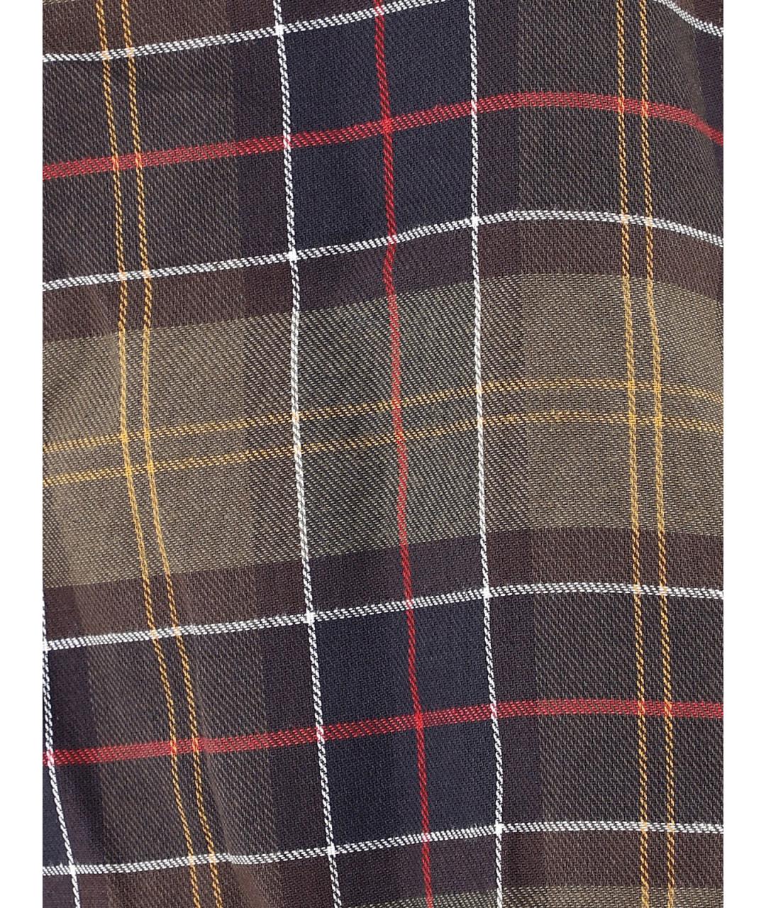 BARBOUR Коричневая хлопковая куртка, фото 4