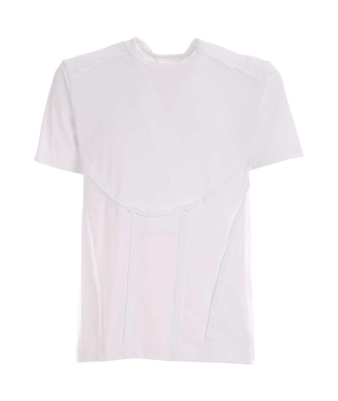 COMME DES GARÇONS SHIRT Белая хлопковая футболка, фото 1