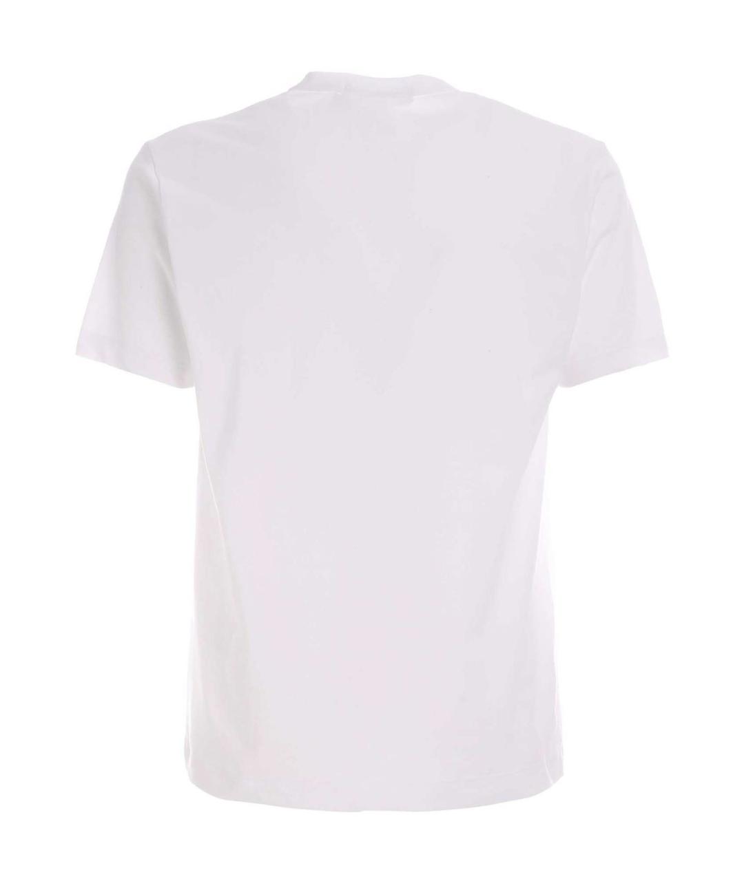 COMME DES GARÇONS SHIRT Белая хлопковая футболка, фото 2