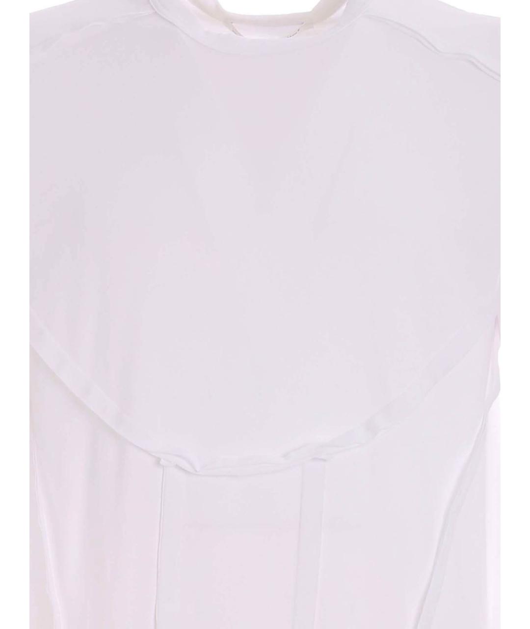 COMME DES GARÇONS SHIRT Белая хлопковая футболка, фото 3
