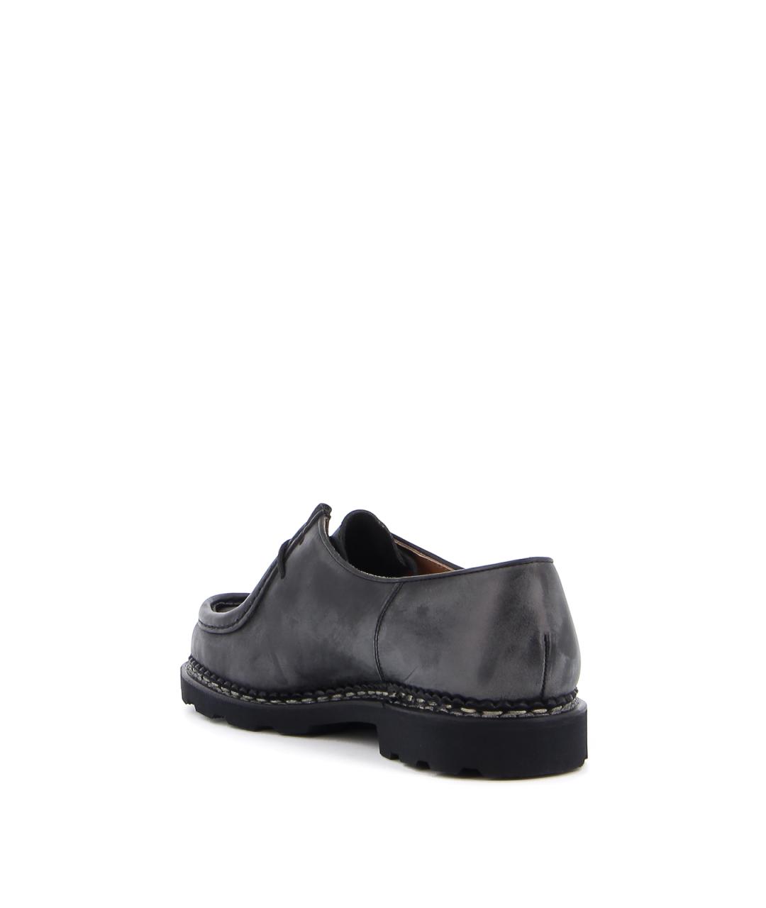 PARABOOT Черные кожаные туфли, фото 4