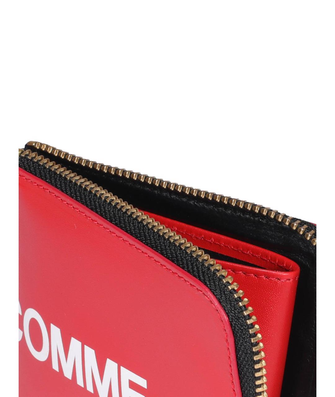 COMME DES GARÇONS Красный кожаный кошелек, фото 5