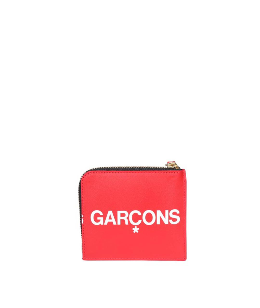 COMME DES GARÇONS Красный кожаный кошелек, фото 3