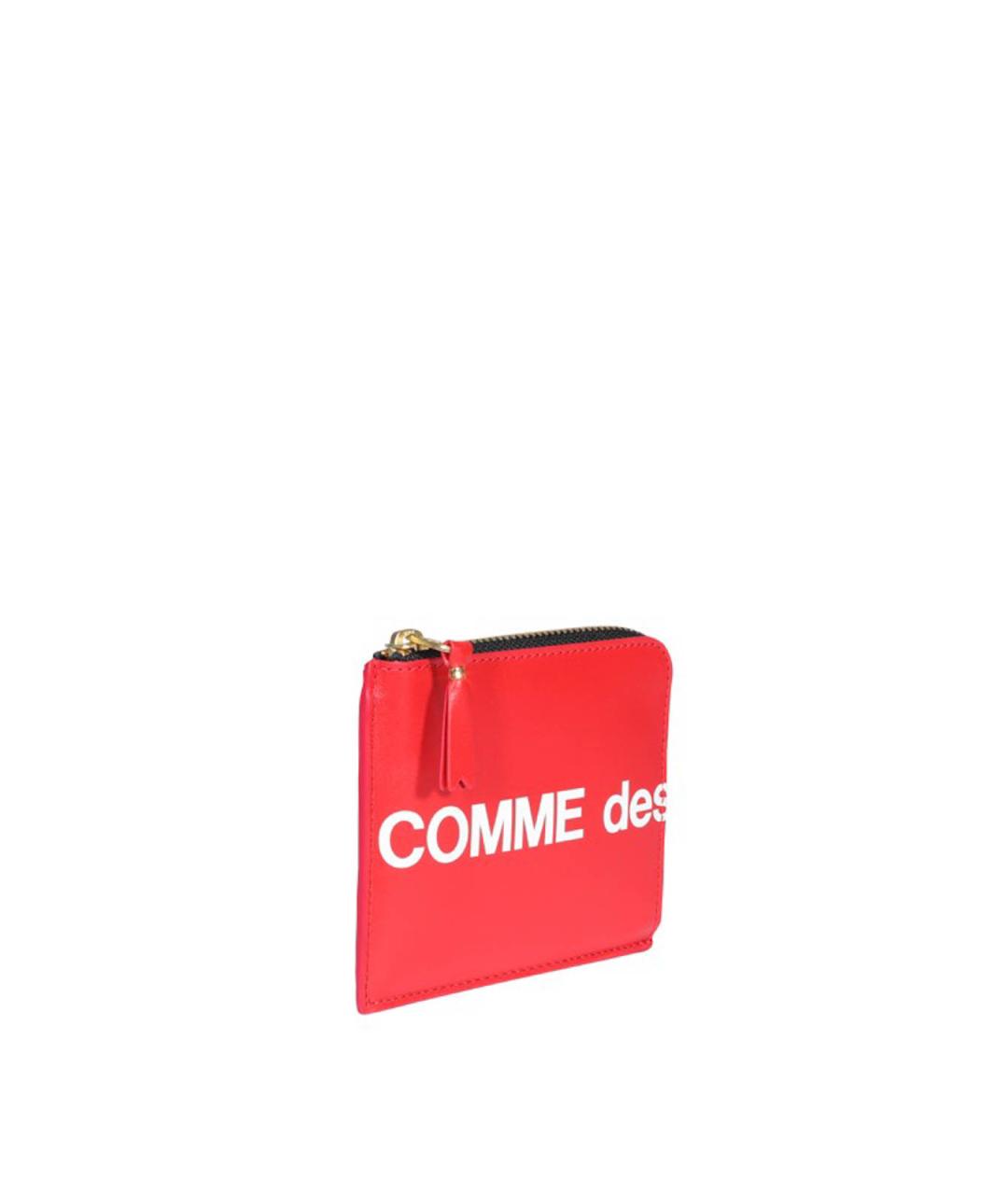COMME DES GARÇONS Красный кожаный кошелек, фото 2