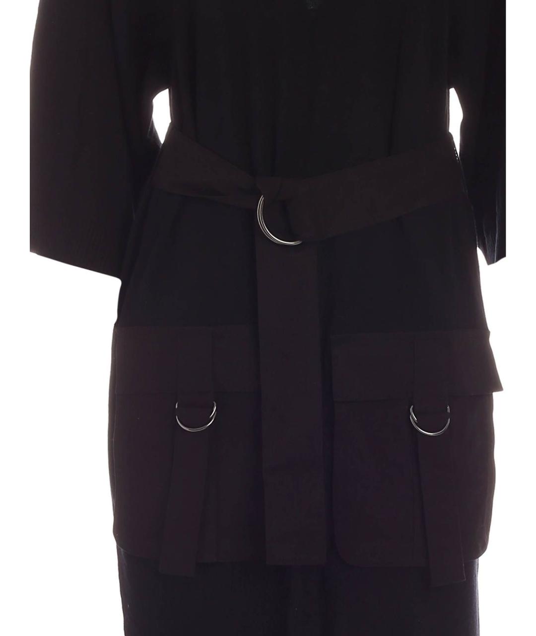 DKNY Черное кашемировое платье, фото 3