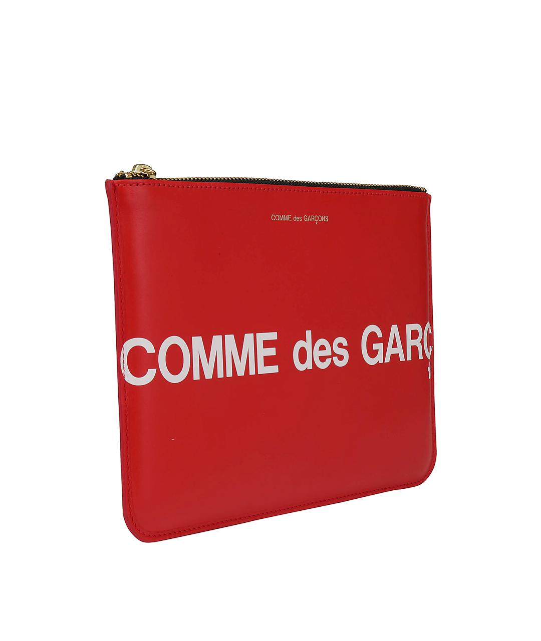 COMME DES GARÇONS Красная кожаная барсетка, фото 2