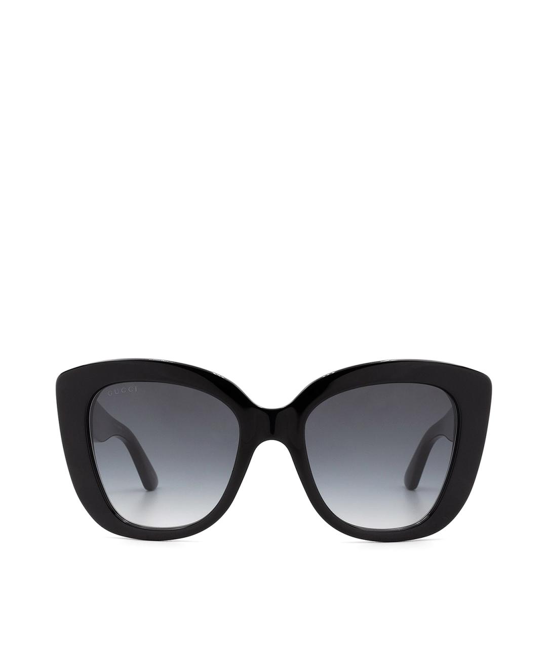 GUCCI Черные пластиковые солнцезащитные очки, фото 2