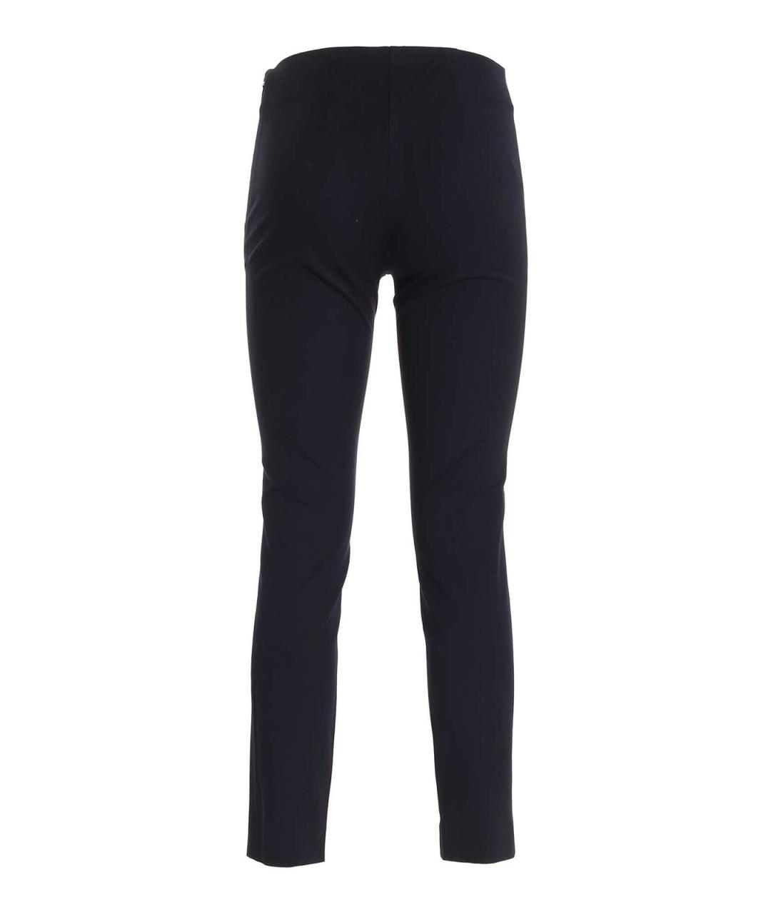 RALPH LAUREN Синие хлопковые брюки узкие, фото 2