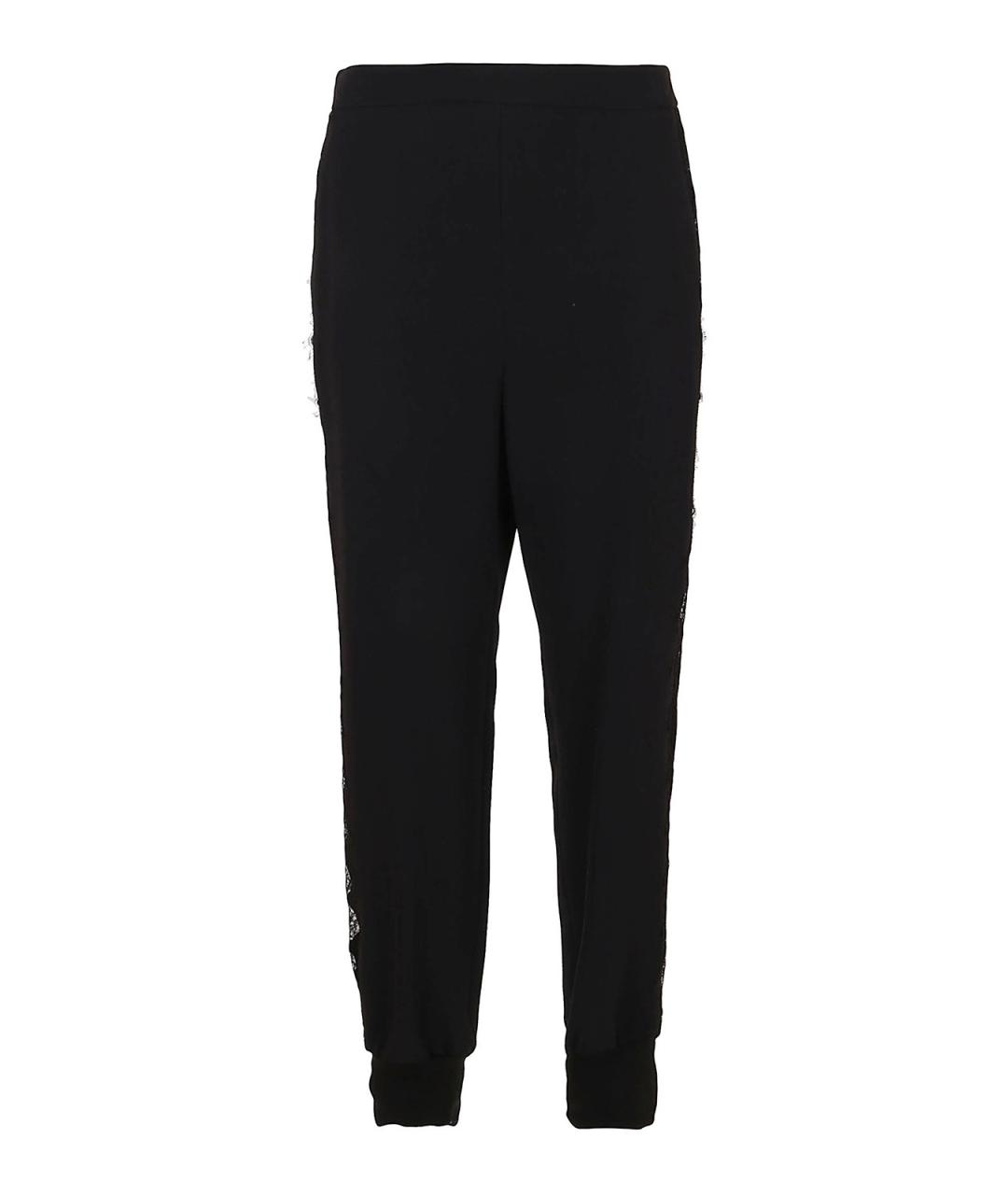 STELLA MCCARTNEY Черные вискозные спортивные брюки и шорты, фото 1