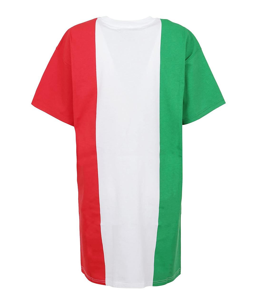MOSCHINO Мульти хлопковое повседневное платье, фото 2
