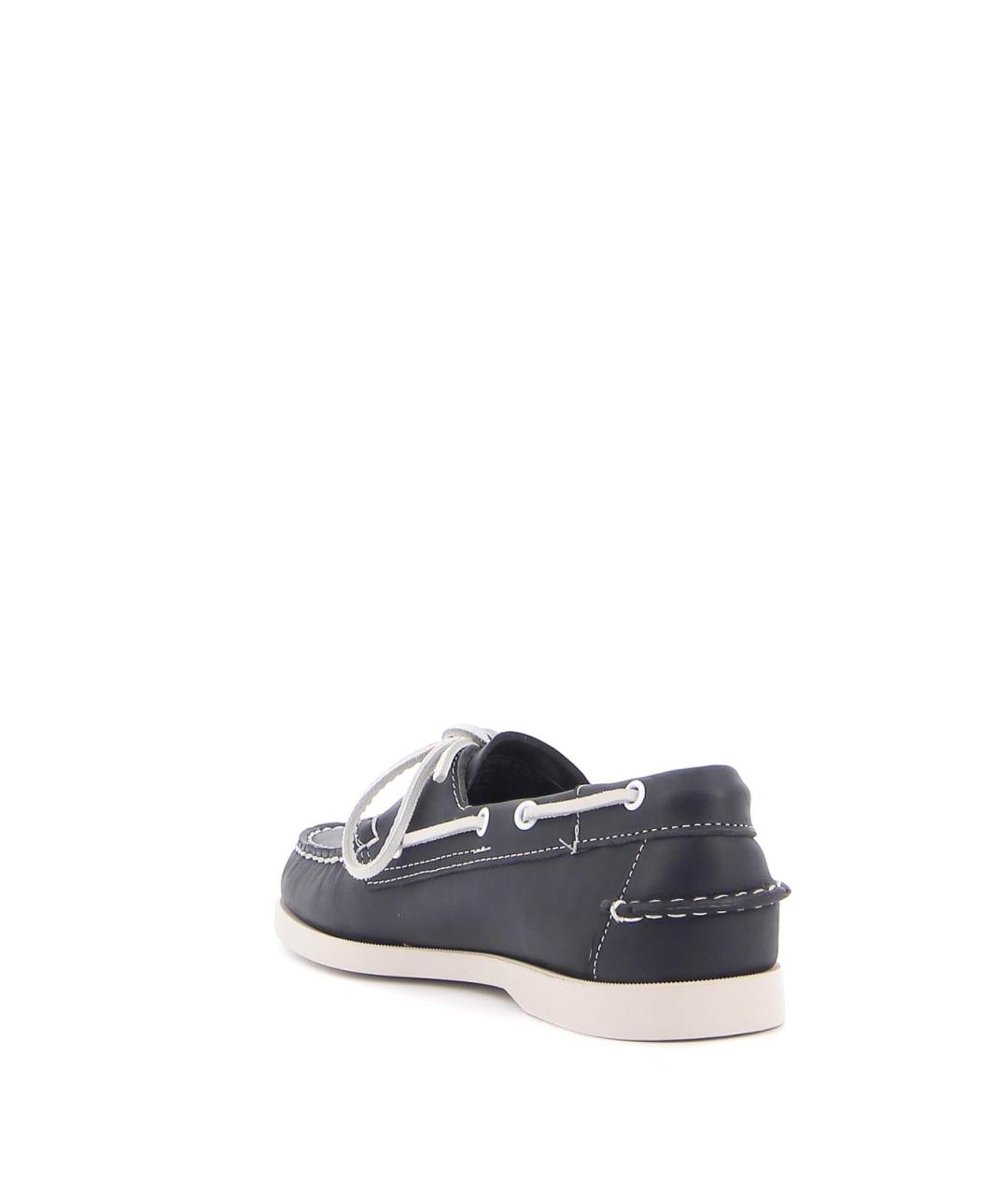 SEBAGO Синие кожаные лоферы, фото 4