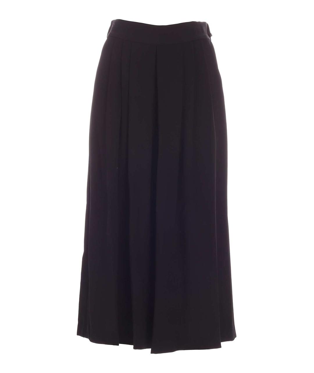 DKNY Черные полиэстеровые брюки широкие, фото 1