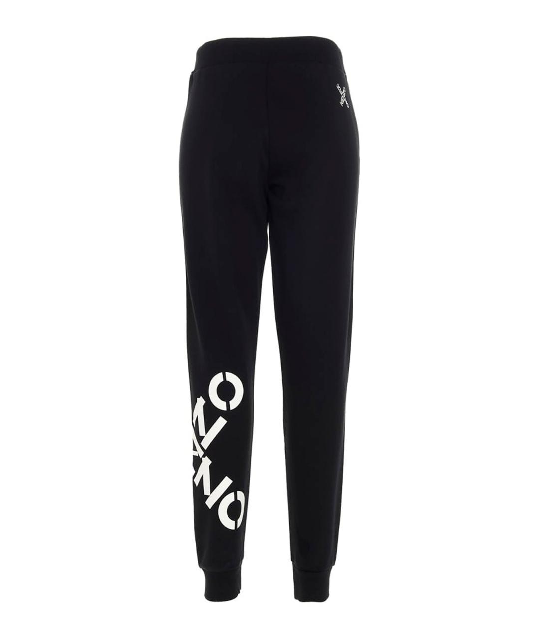KENZO Черные полиэстеровые спортивные брюки и шорты, фото 2