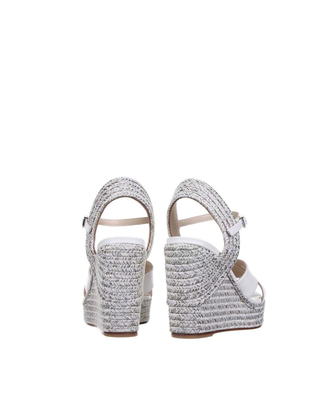 JIMMY CHOO Белые босоножки, фото 3