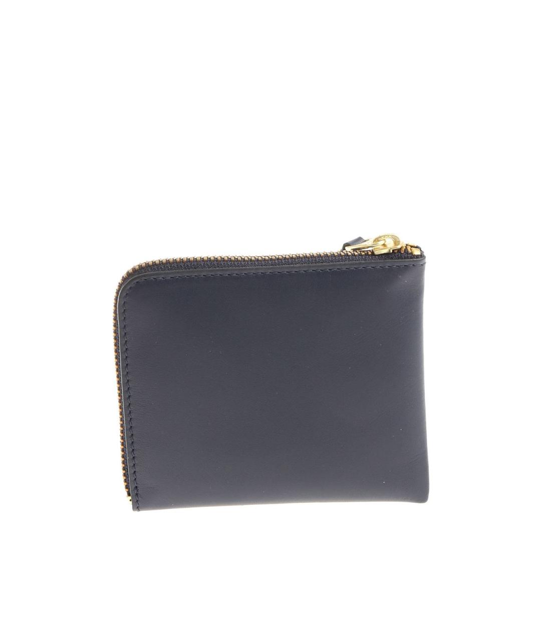 COMME DES GARÇONS WALLET Синий кожаный кошелек, фото 3