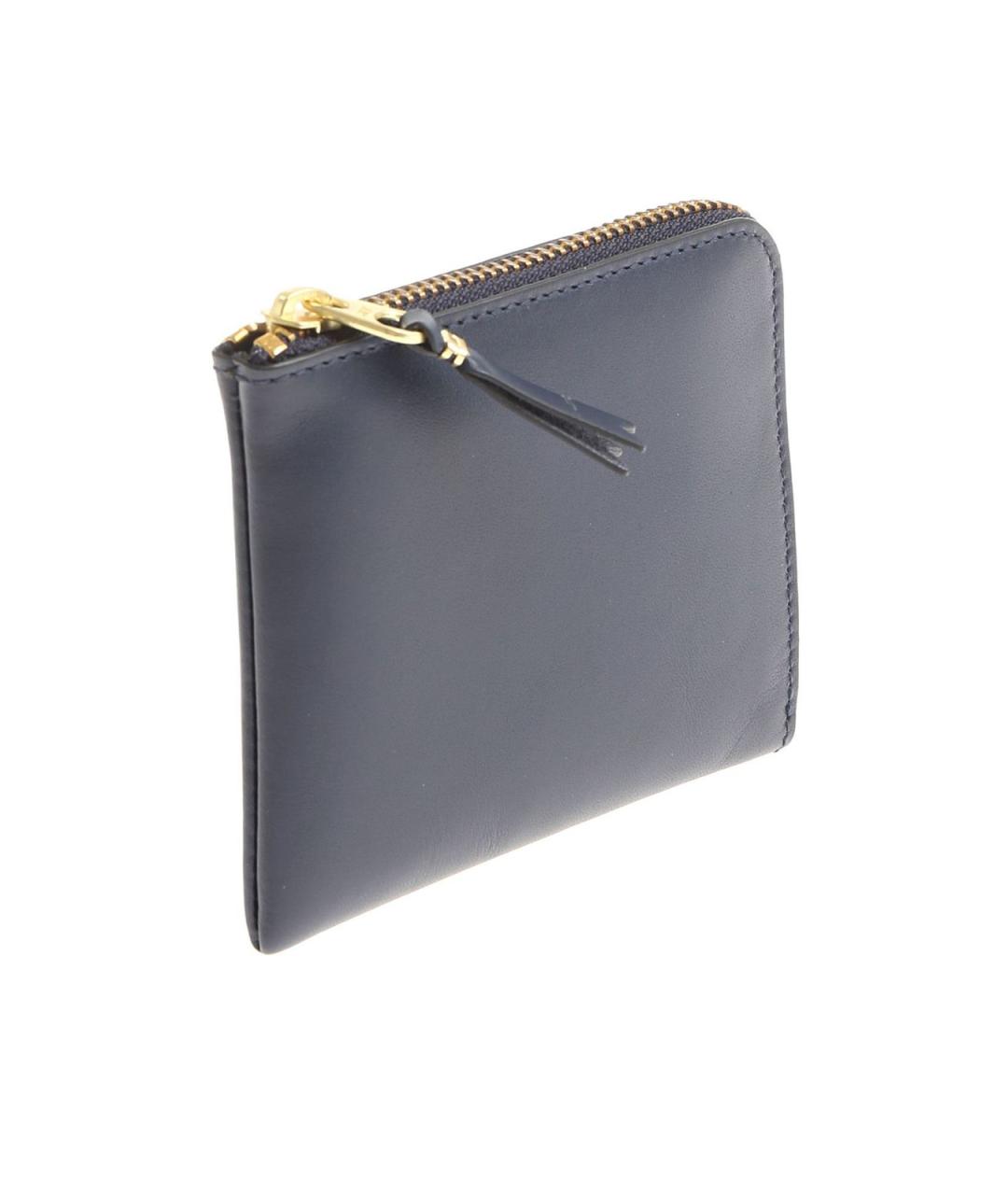 COMME DES GARÇONS WALLET Синий кожаный кошелек, фото 2