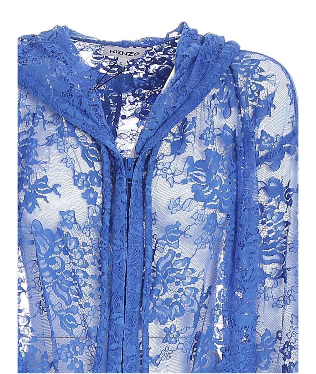 KENZO Синяя хлопковая куртка, фото 3