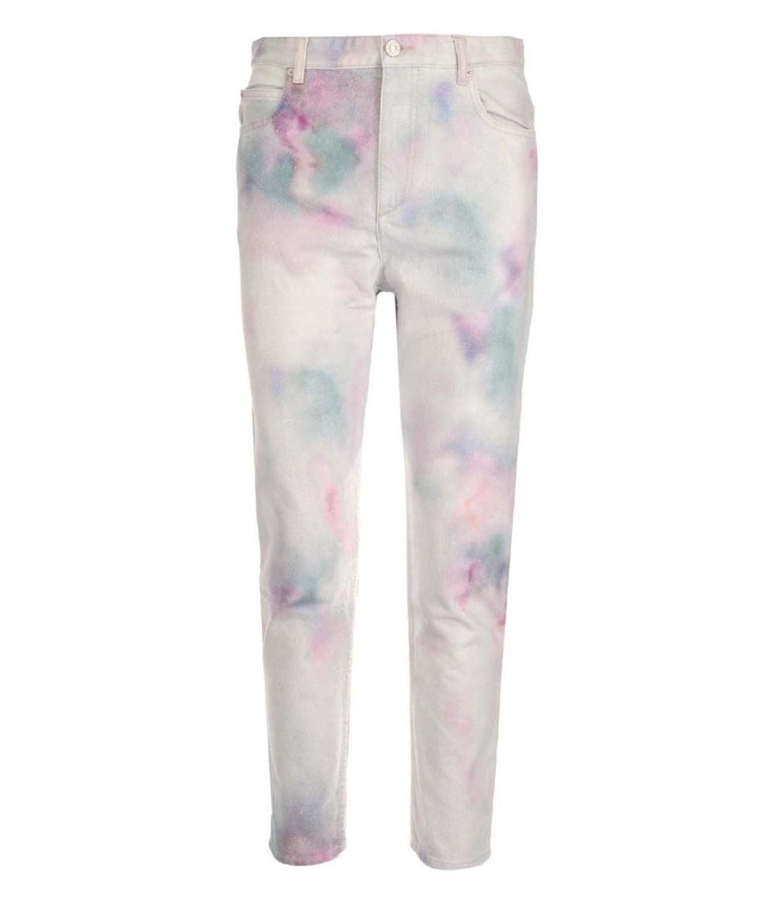ISABEL MARANT Мульти хлопковые прямые джинсы, фото 1