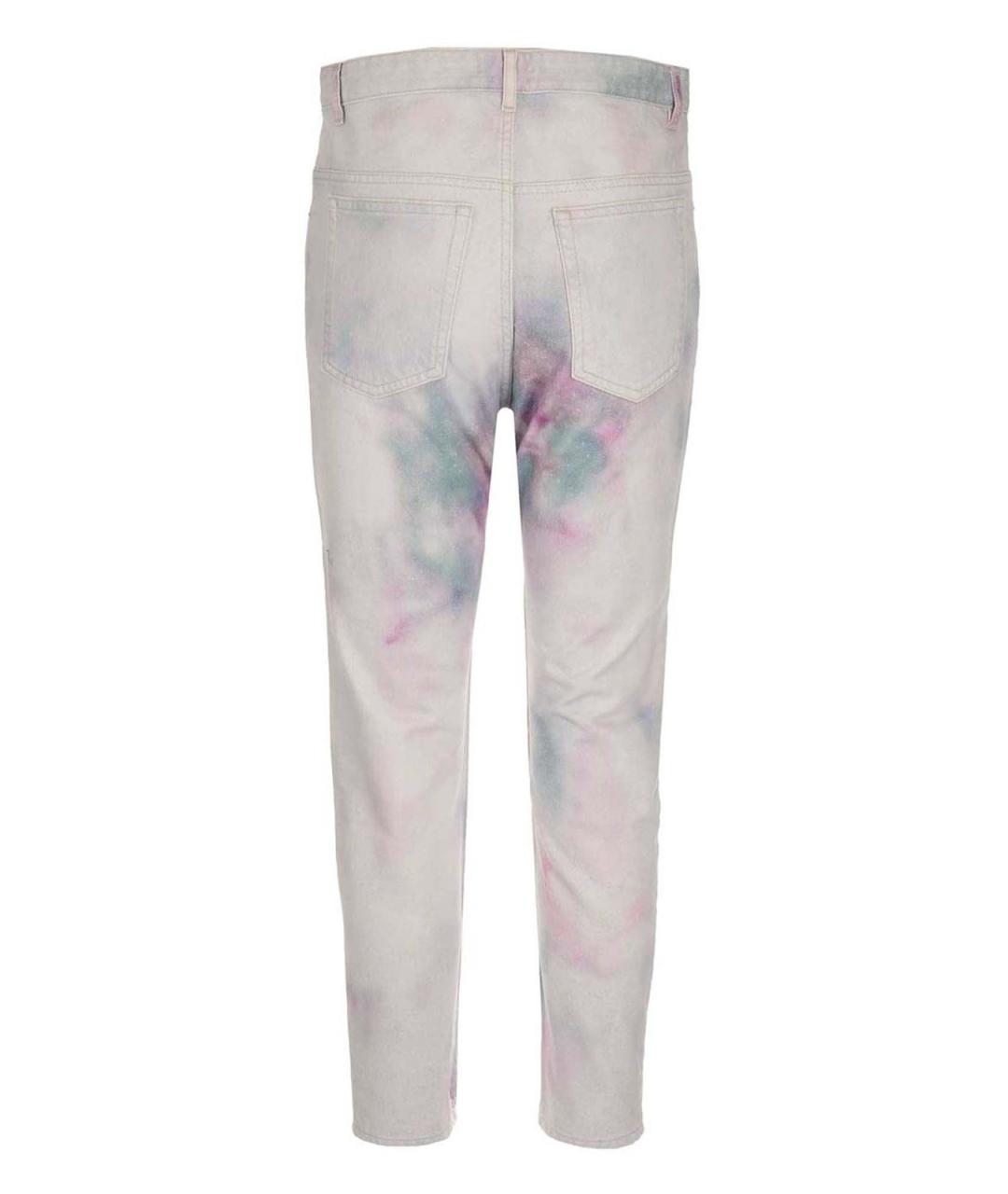 ISABEL MARANT Мульти хлопковые прямые джинсы, фото 2