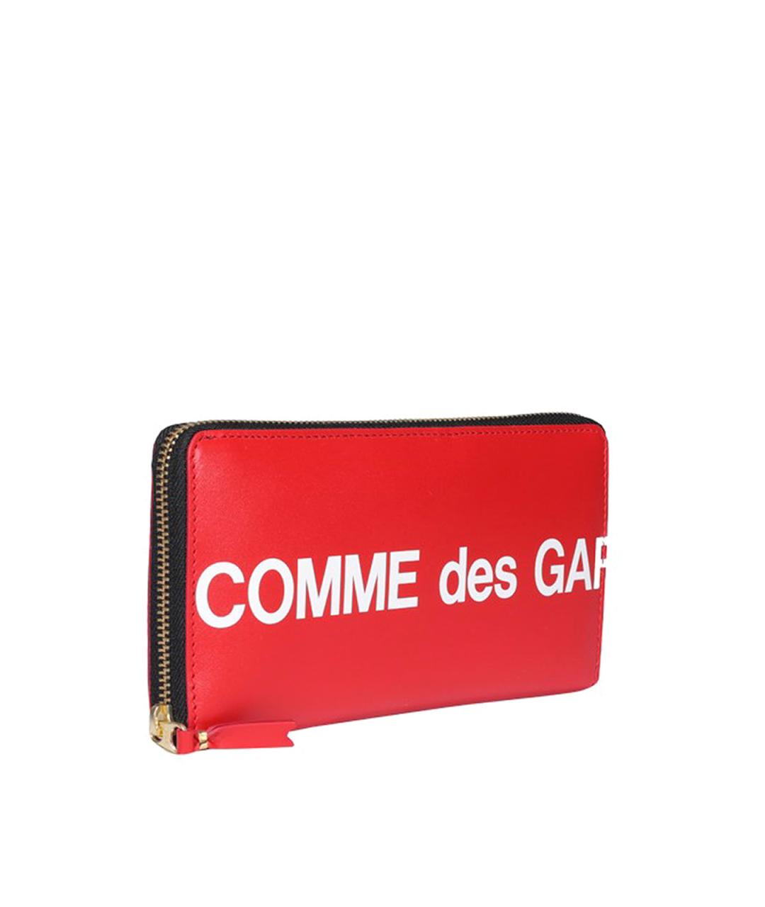 COMME DES GARÇONS Красный кожаный кошелек, фото 2