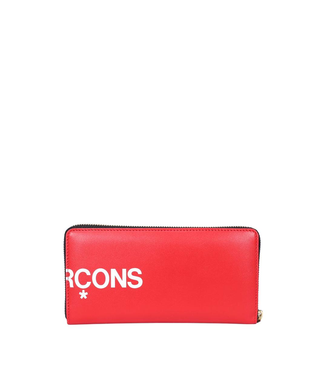 COMME DES GARÇONS Красный кожаный кошелек, фото 3